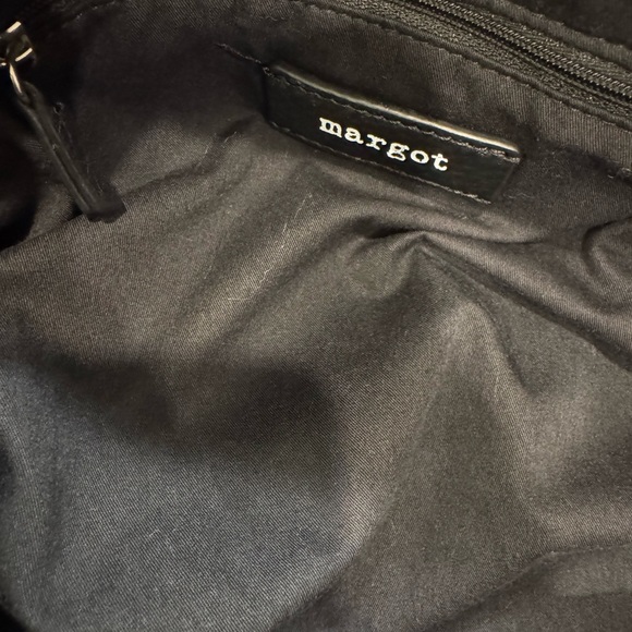 Margot Black Backpack with Minimalist Design main image 8